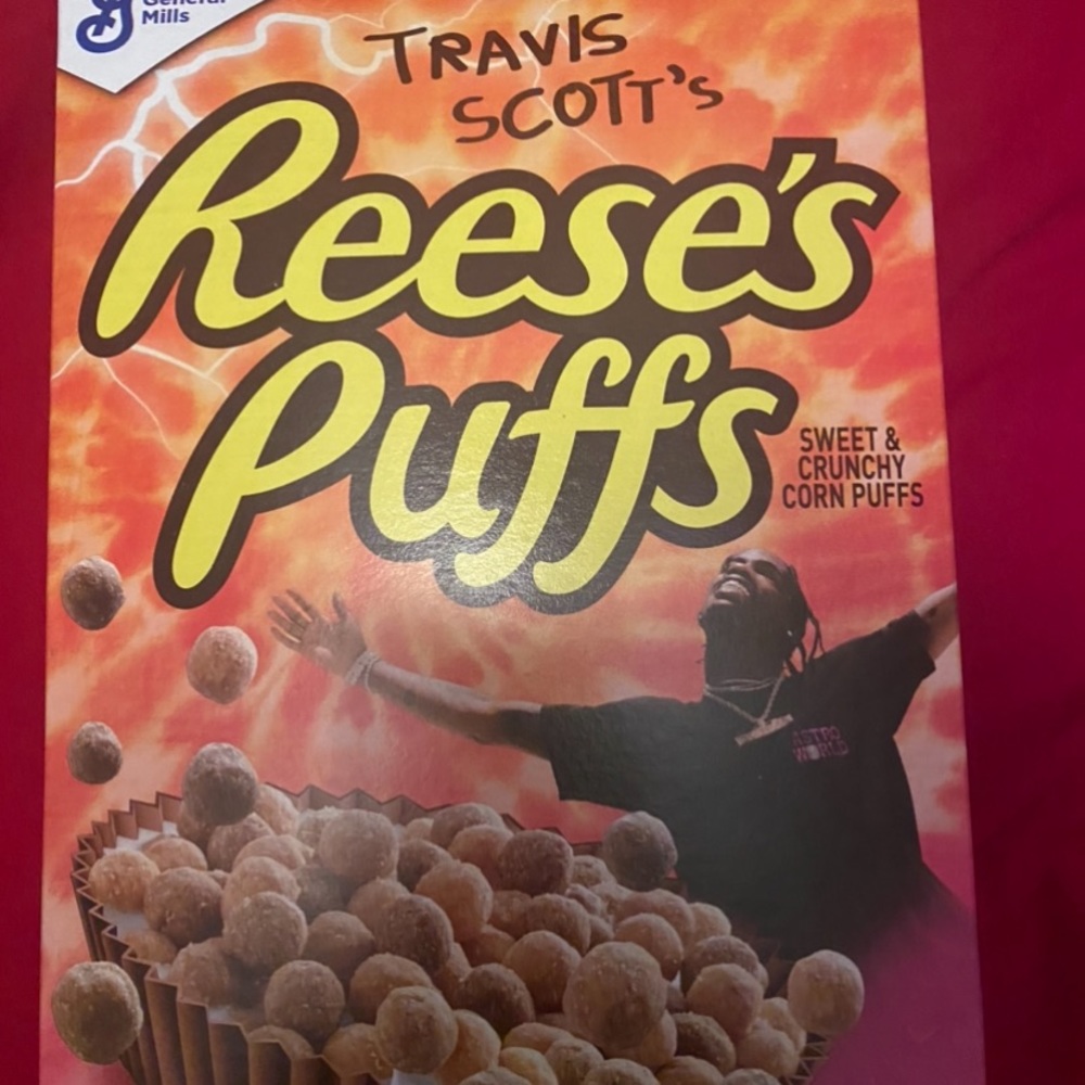 Travis Scott Reese’s Puffs Box (Unopened)